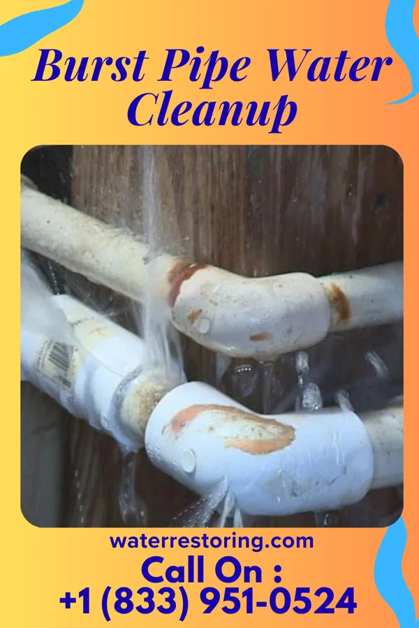 Burst Pipe Water Cleanup in East York, PA